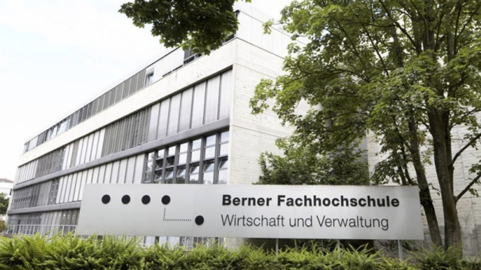 Gebäude des Fachbereichs Wirtschaft der Berner Fachhochschule in Bern.
