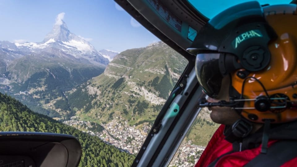 Die Air Zermatt klagt über zu tiefe Tarife.