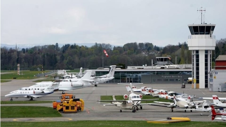 Die Business-Fliegerei ist ein wichtiges Standbein für den Flughafen Bern-Belp.