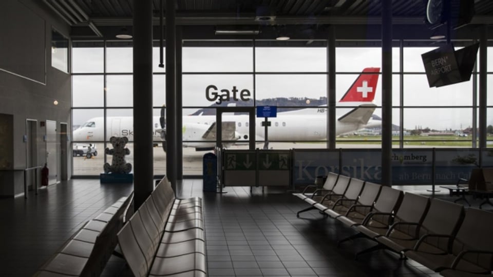 Der Flughafen Bern darf ausbauen.