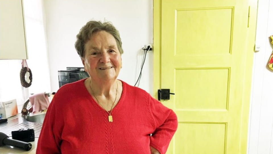 Dank Anpassungen im Haus kann die 78-jährige Johanna Zosso zuhause wohnen.