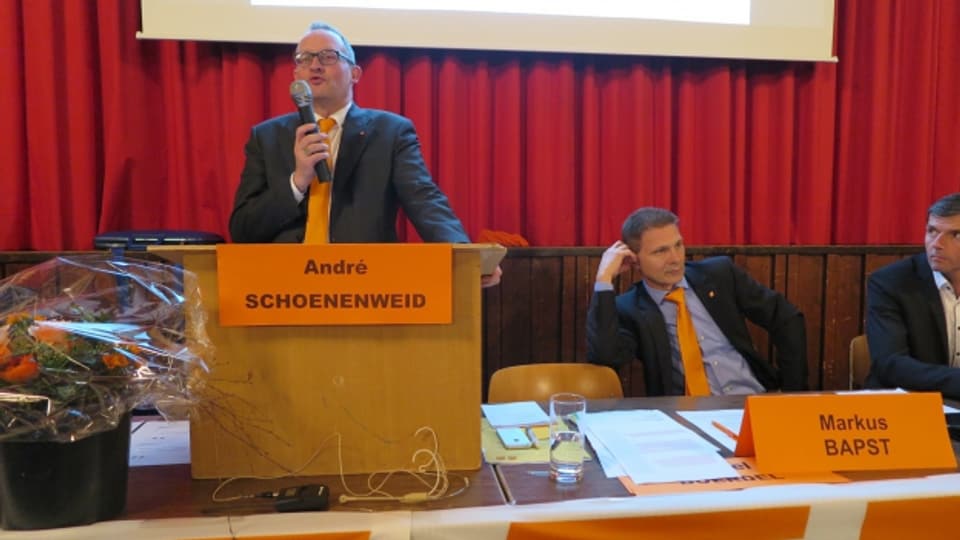 Freiburger CVP-Präsident André Schönenweid.