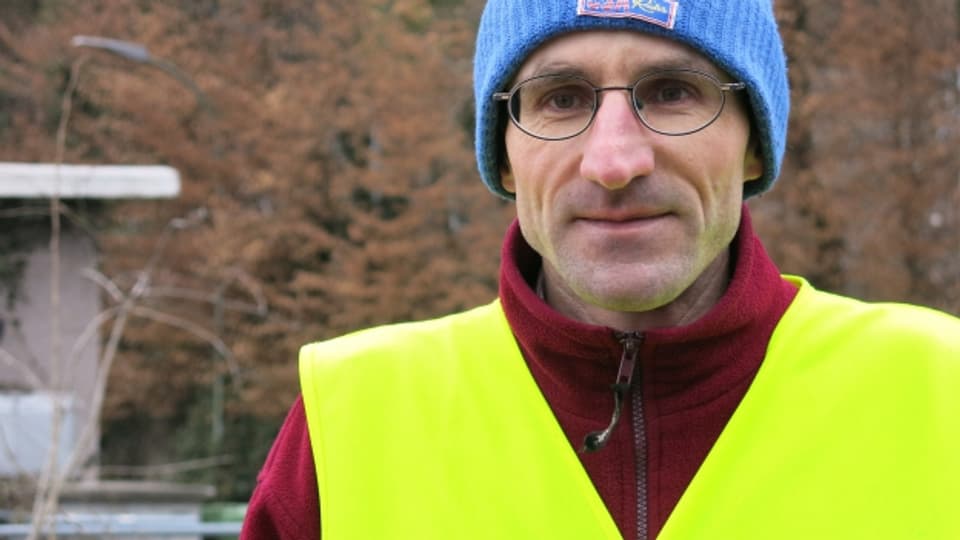 Patrick Barisi ist einer von 70 freiwilligen Helfern bei Stadtgrün Bern.