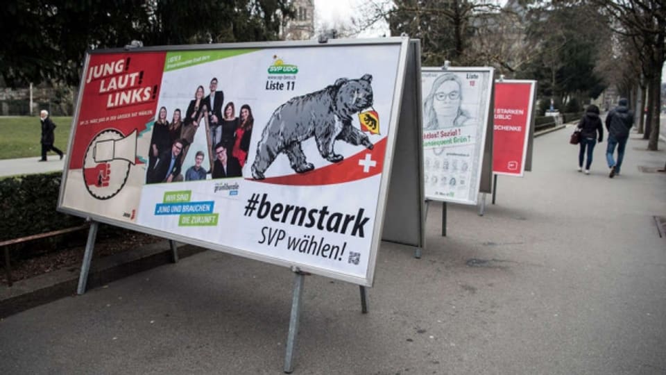 Der Berner Bär zog zu wenig, sagt die Geschäftsführerin der bernischen SVP nach den Wahlen.