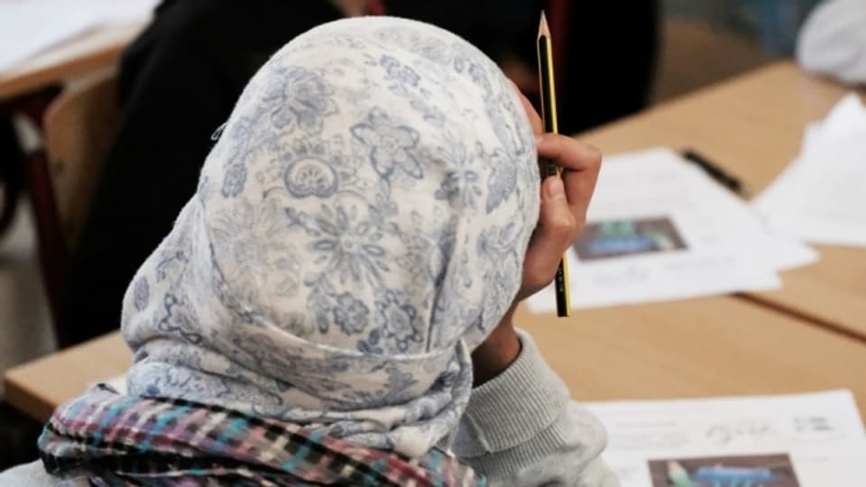 Die Initiative verlangte das Verbot von Kopfbedeckungen an Walliser Schulen.