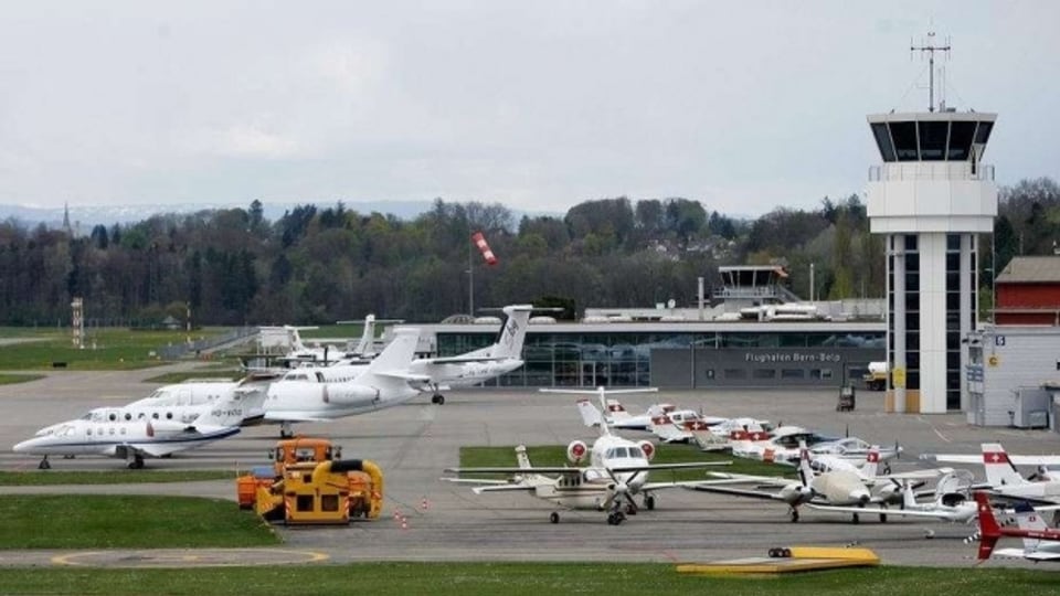 Der Flughafen Bern-Belp steht vor einer ungewissen Zukunft.