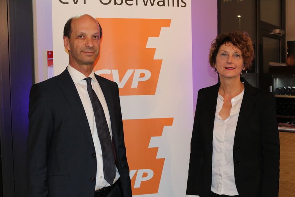 Die CVP Wallis will mit Beat Rieder und Marianne Maret ihre zwei Sitze im Ständerat verteidigen.