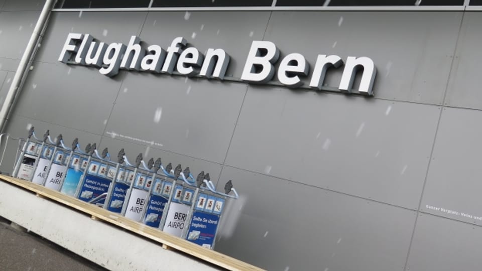 Der Flughafen Bern-Belp schreibt derzeit tiefrote Zahlen und hofft auf die Zukunft.