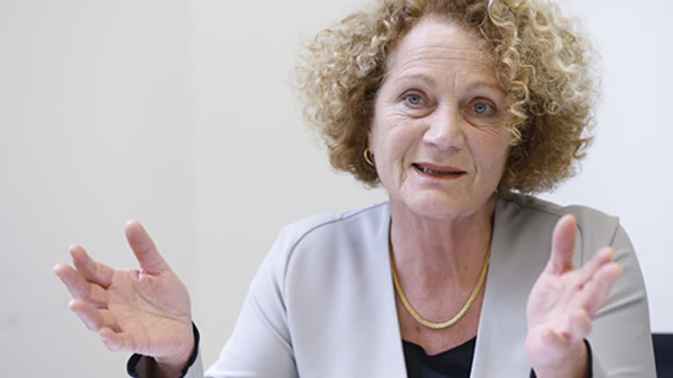 Therese Frösch ist seit rund einem Jahr VR-Präsidentin der Spitex Bern.
