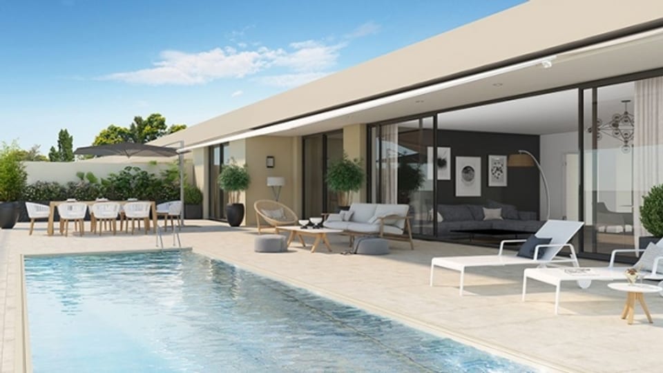 Luxuswohnungen mit privatem Pool – zum Preis von bis zu acht Millionen Franken.
