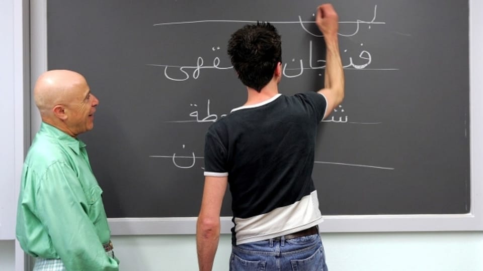 An der Berner Volkshochschule wird auch Arabisch unterrichtet.