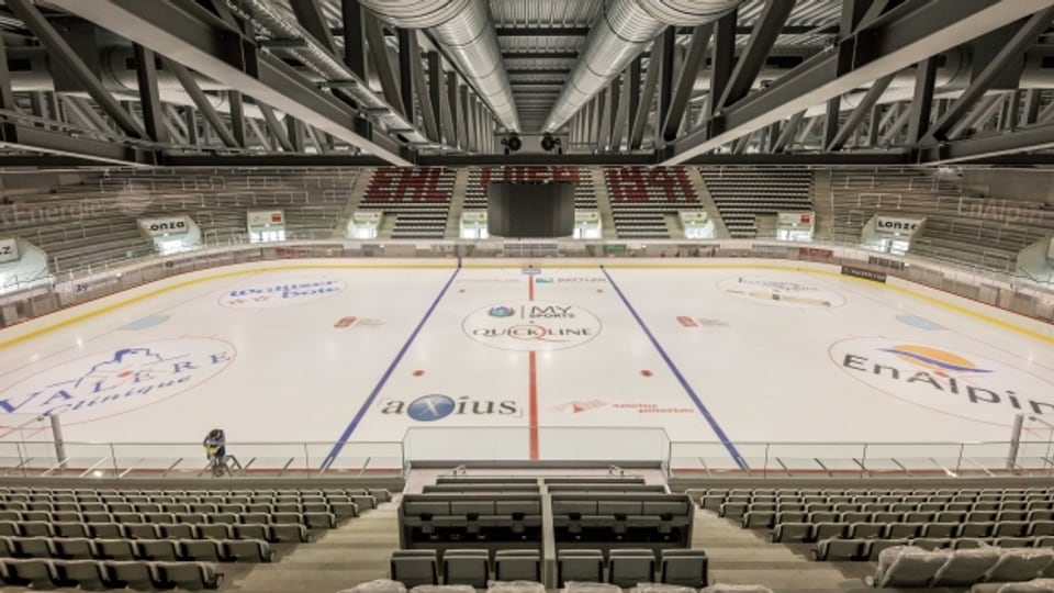 Seit Anfang 2018 wurd in Visp gebaut, nun ist die «Lonza Arena» fertig.