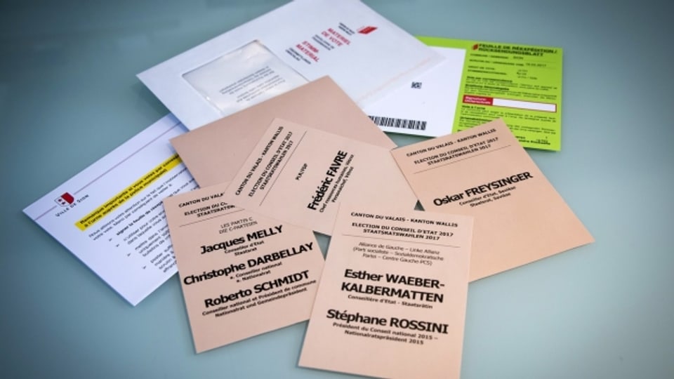 Ein Oberwalliser hatte im März 2017 Wahlunterlagen aus Briefkästen gefischt und gefälscht.