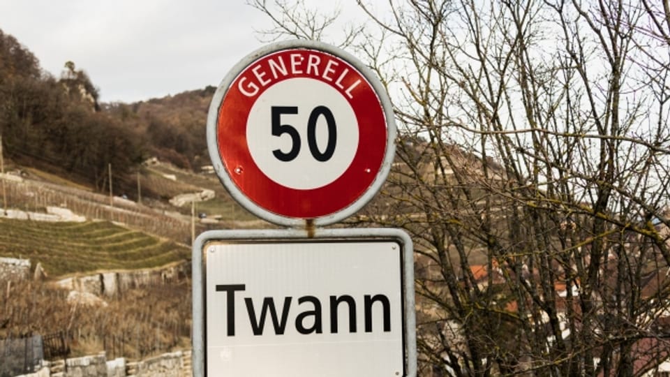Der Twanntunnel soll das lärmgeplagte Winzerdorf Twann vom Durchgangsverkehr befreien.