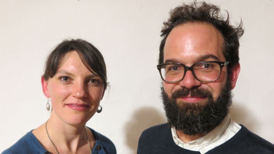 Mirjam Balmer und Julien Vuilleumier stehen neu an der Spitze der Freiburger Grünen.