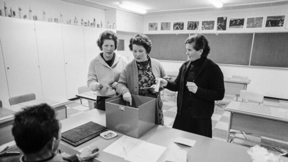Frauen durften im Wallis früher abstimmen als andernorts.