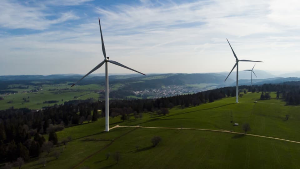 Auch Freiburg will bald Windkraftwerke wie im Jura bauen
