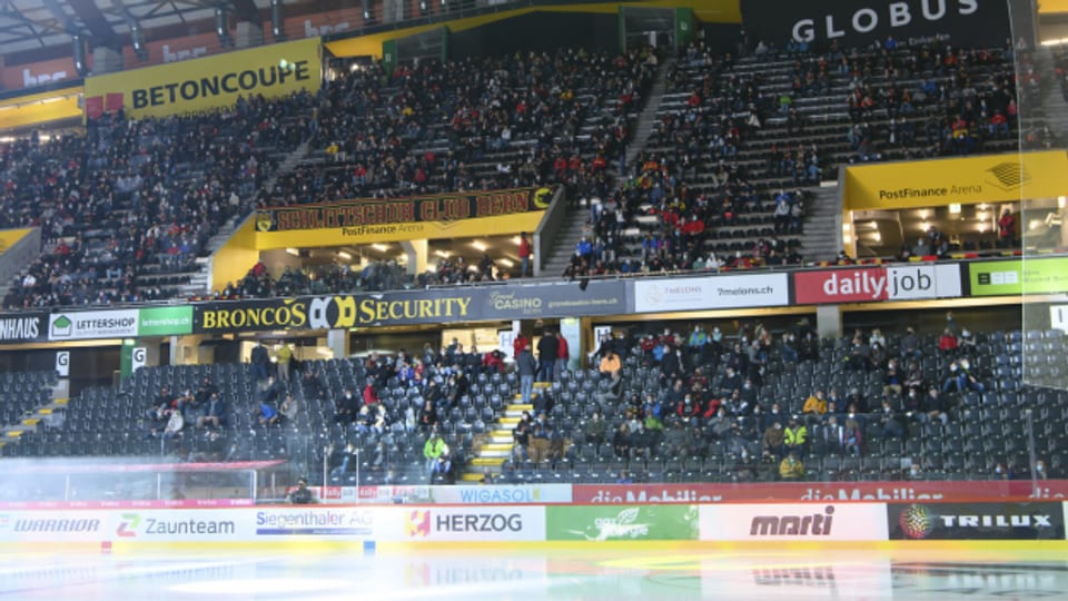Im Kanton Bern werden wieder nur 1000 Zuschauerinnen und Zuschauer zugelassen.