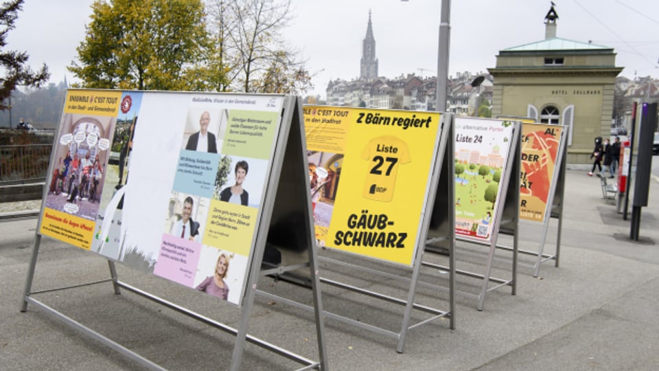 Am 29. November 2020 sind Wahlen in der Stadt Bern.