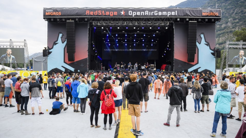 Das Openair Gampel ist eines der wenigen Festivals, das bisher noch nicht abgesagt hat.