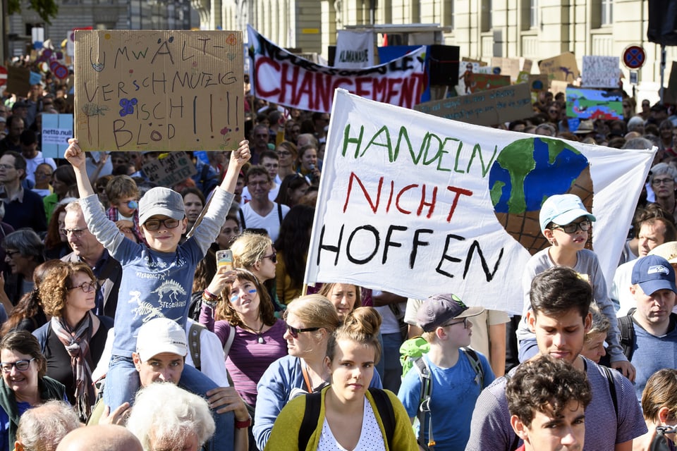 Von der Strasse ins Gesetz - die Politik ums Klima unterscheidet sich von anderen Politik-Bereichen.