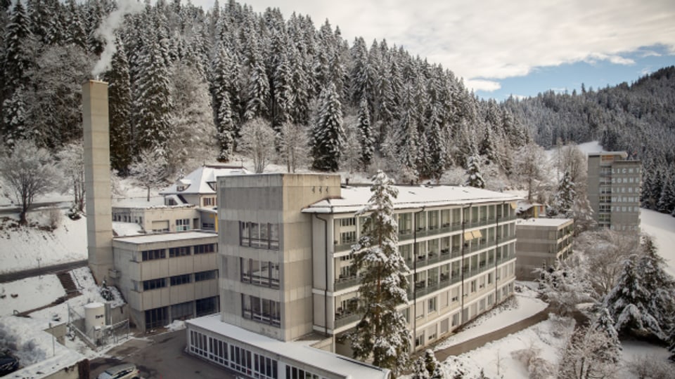 Die Reha-Klinik in Heiligenschwendi im Berner Oberland.