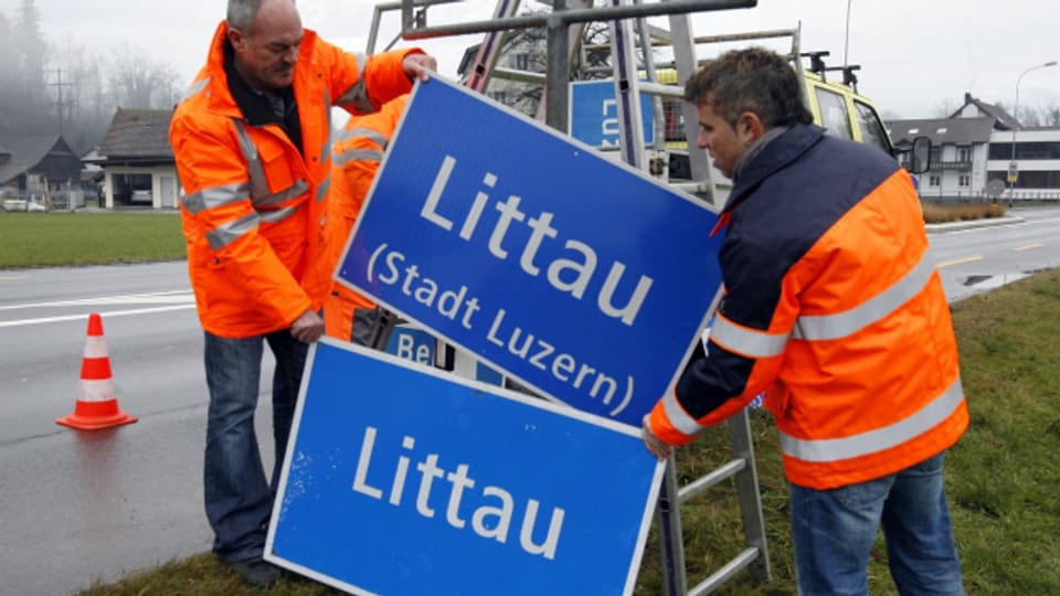 2009 vollzogen Littau und Luzern die Fusion.