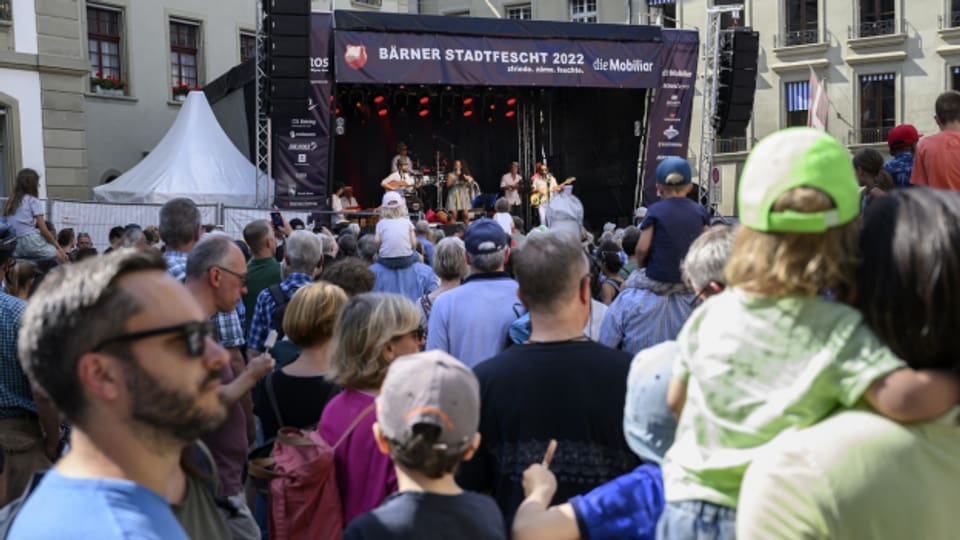 Schätzungsweise 210'000 Menschen besuchten das Berner Stadtfest.