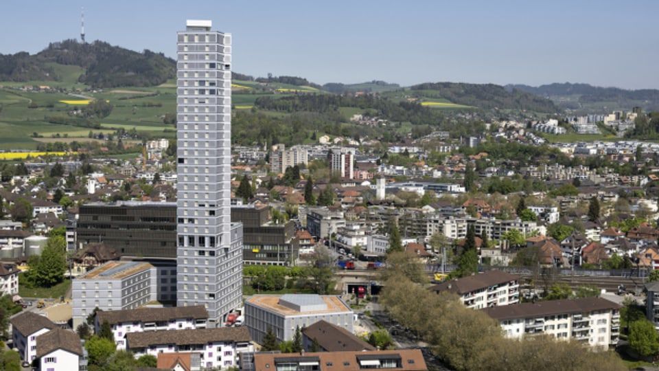 Ostermundigen mit dem neuen Bärentower - bald ein Berner Stadtteil?