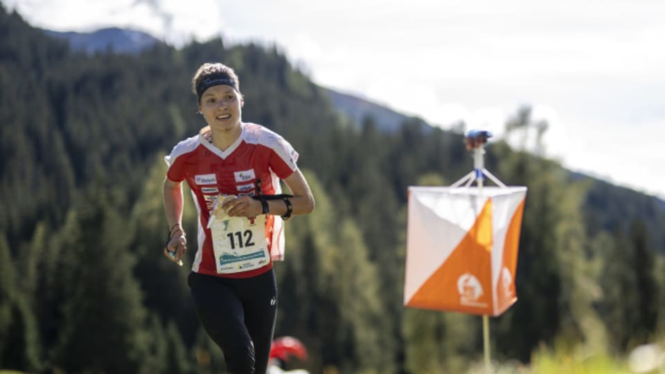 Orientierungsläuferin Simona Aebersold mit einer Achterbahn-Saison