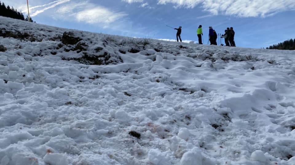 Schneemangel ist im ganzen Berner Oberland ein Thema.