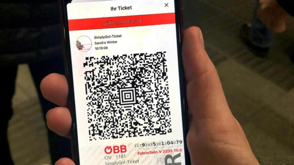 Die ÖBB haben ein neues Ticketsystem präsentiert, es kommt aus Bern.