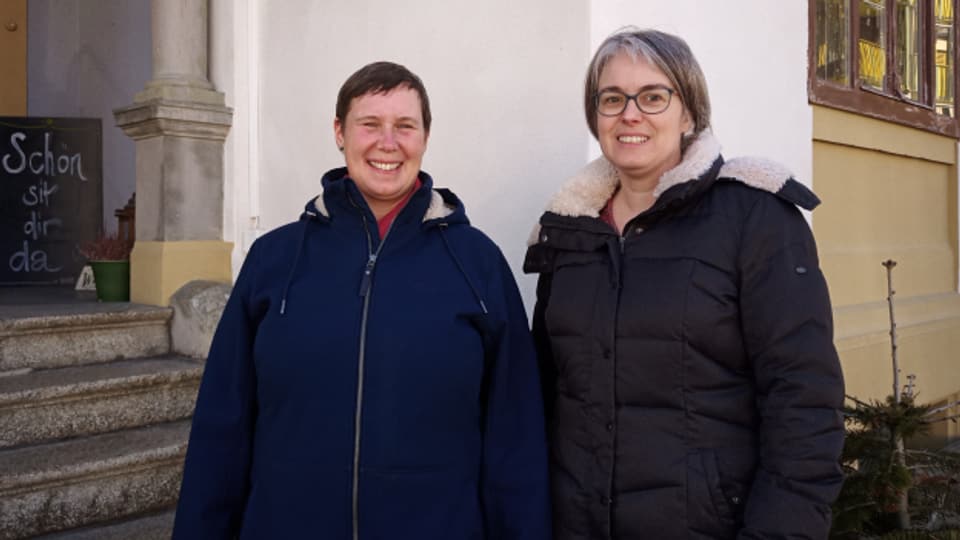 Tanja Brügger und Mirjam Zurbrügg wollen andern Eltern von ASS-Kindern Mut machen.