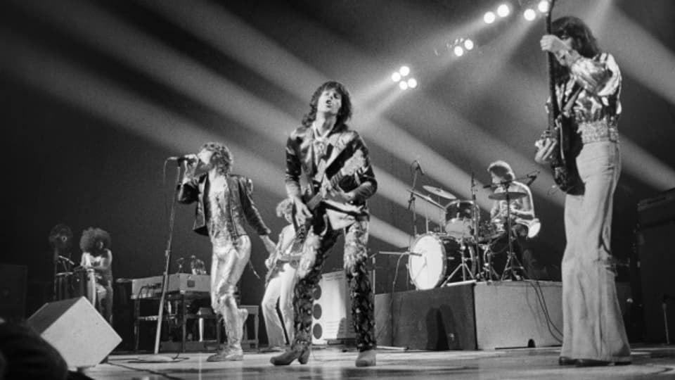 Die Rolling Stones spielten 1973 in Bern.