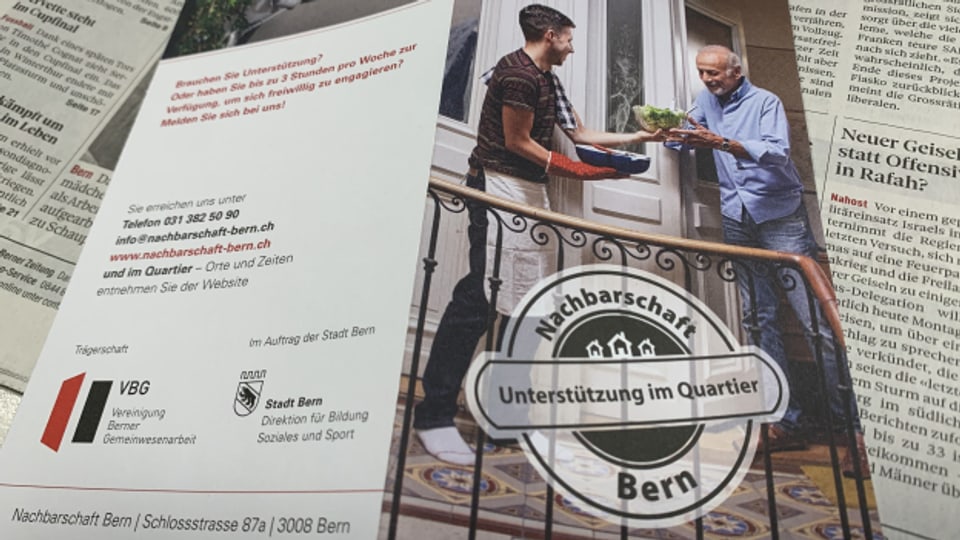 Nach Pandemie: Stadt Bern reaktiviert Nachbarschafts-Hilfe