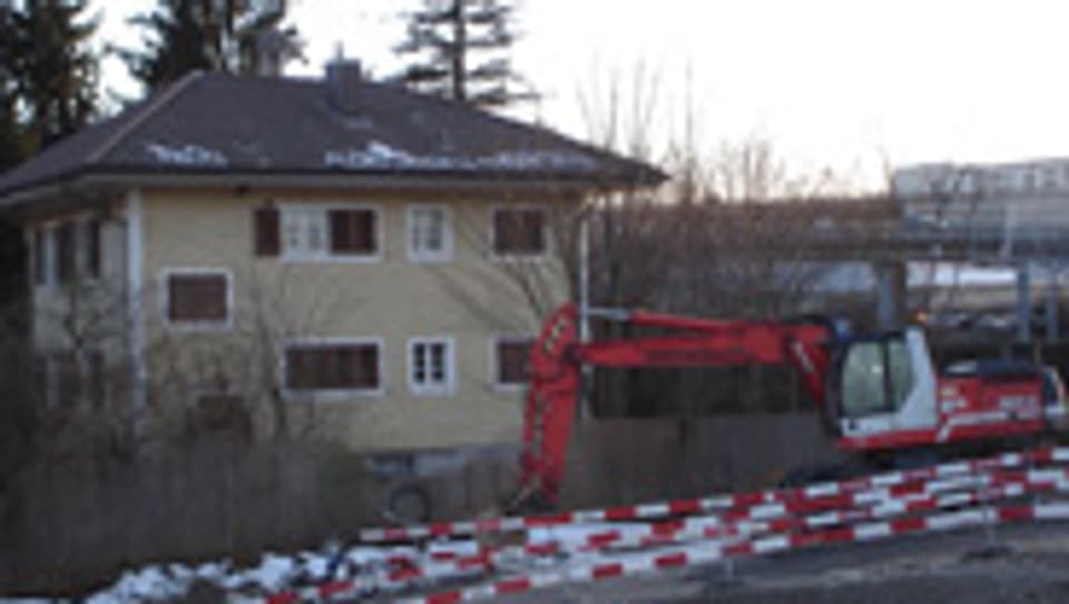 Das Haus der Familie Güdel wird bald abgerissen