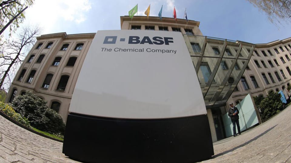 Der BASF Sitz in Basel