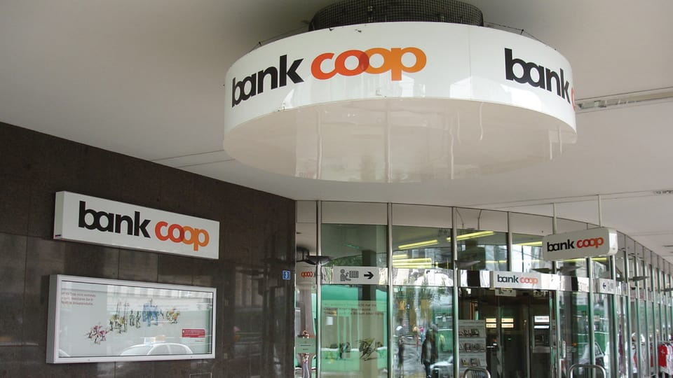 Hauptsitz der Bank Coop in Basel.
