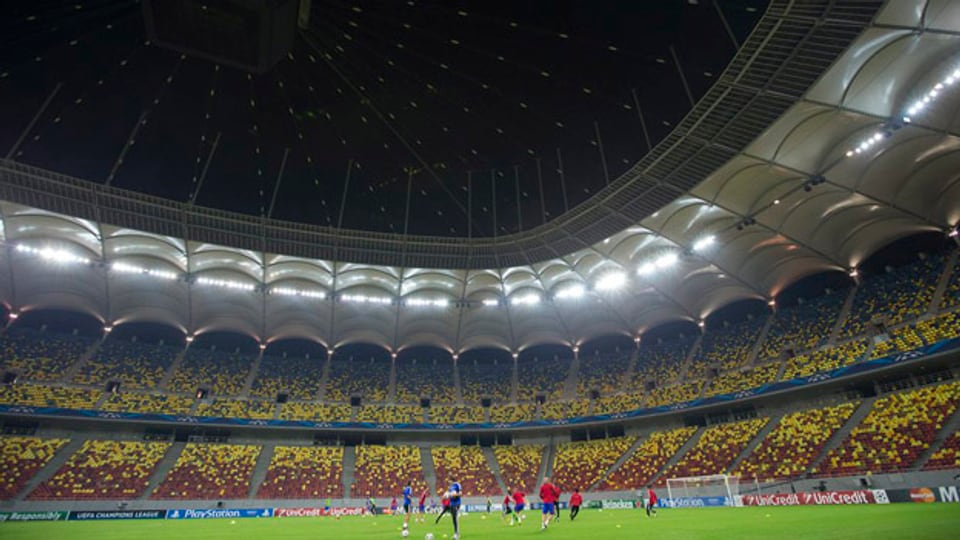 Das Stadion des rumänischen Rekordmeisters Steaua Bukarest.
