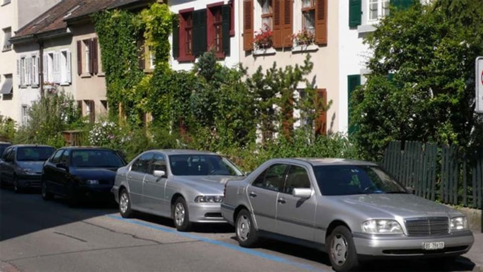 Dauerthema in Basel: Parkplätze