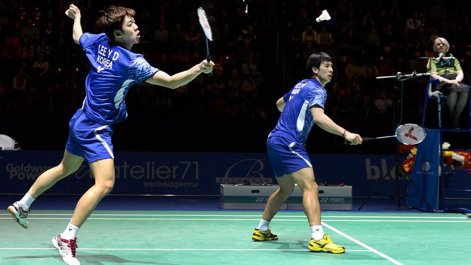 Koreaner fehlen an den Badminton Swiss Open 15.
