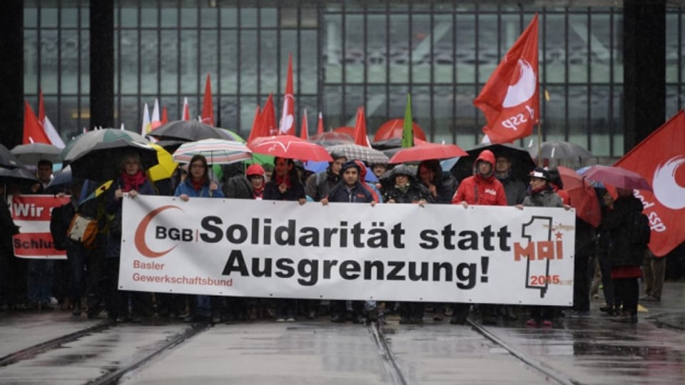 Der diesjährige Umzug steht unter dem Slogan: «Solidarität statt Ausgrenzung»