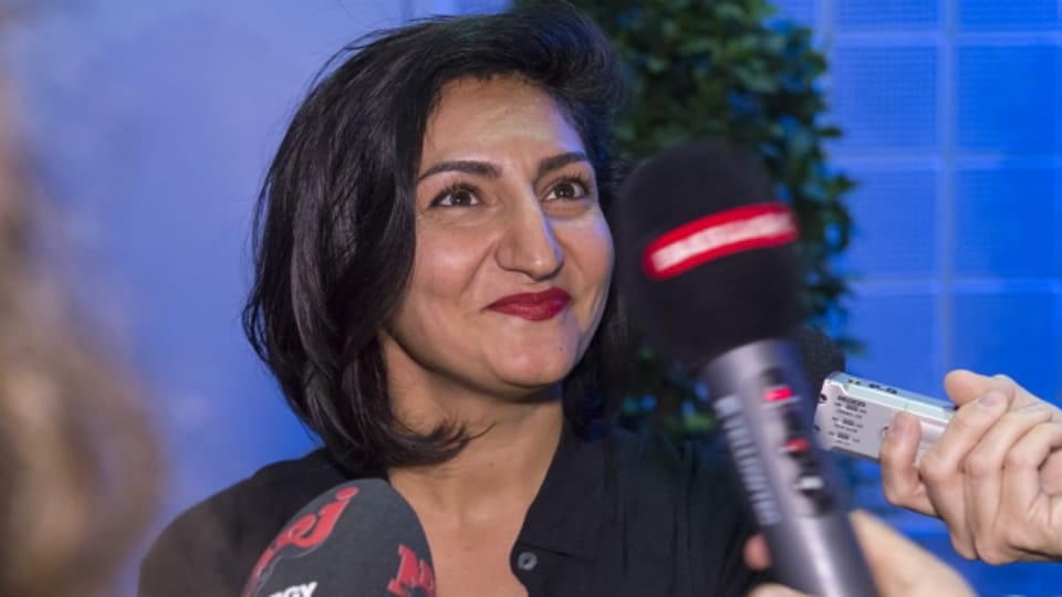 Sibel Arslan, Wahlsiegerin in Basel