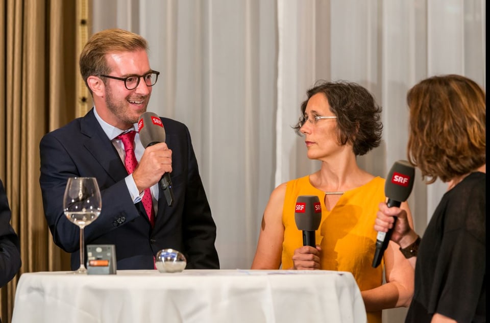 Wollen beide neu in die Basler Regierung: Conradin Cramer (LDP) und Heidi Mück (Basta)