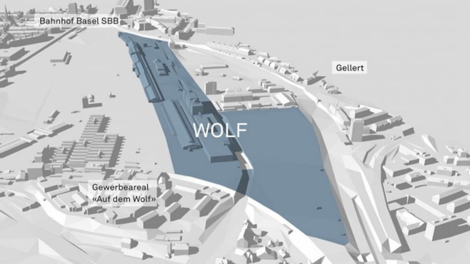 Grosse Pläne für das Areal des Güterbahnhofs Wolf.