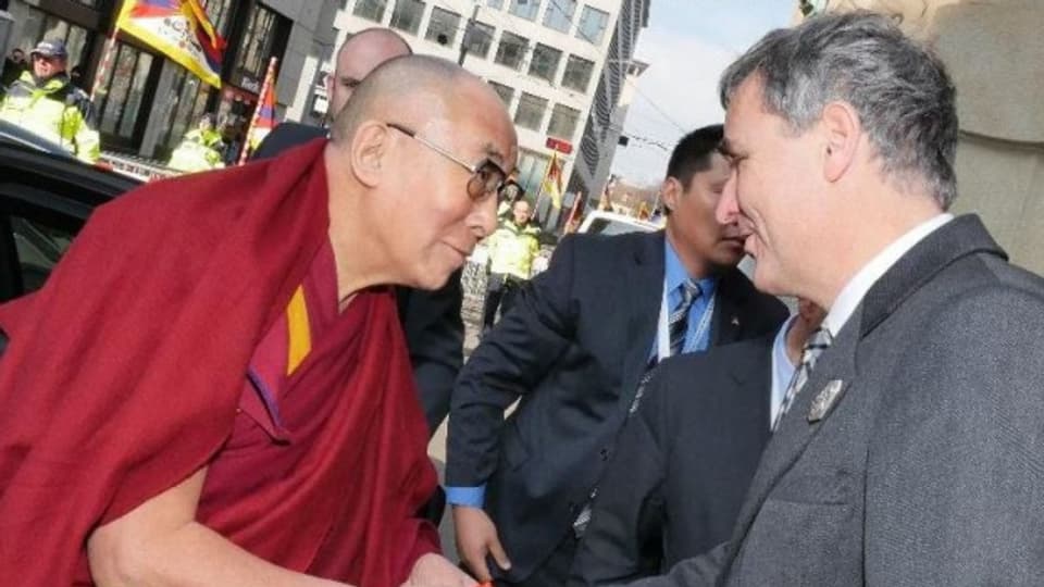 Der Empfang des Dalai Lama im Jahr 2015 hatte Folgen.