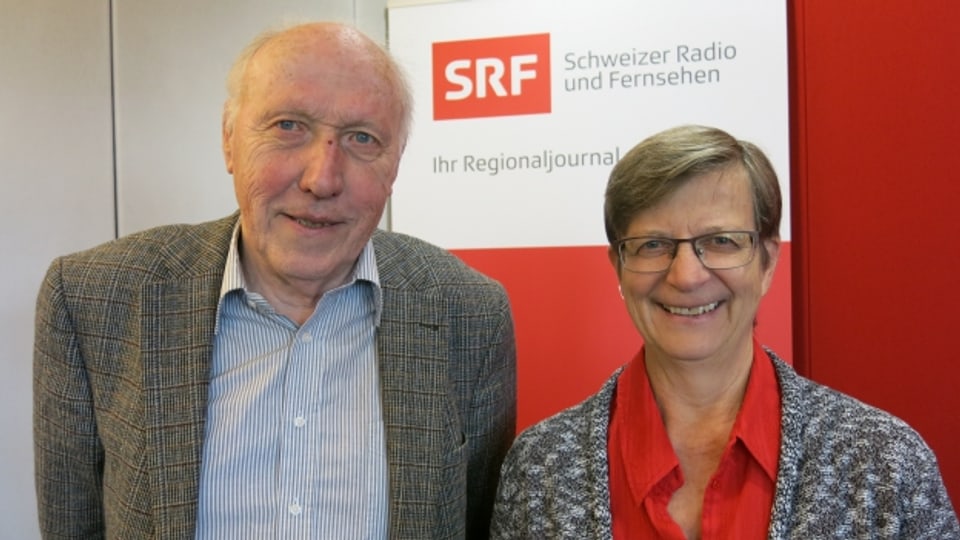 SP-Landrätin Regula Meschberger und Hans Kummer im Streitgespräch zum Bruderholzspital