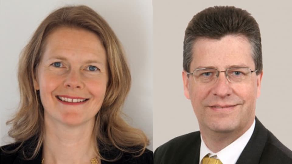 Der Ökonom Thomas Riedtmann bewirbt sich zusammen mit Elisabeth Burger Bell.