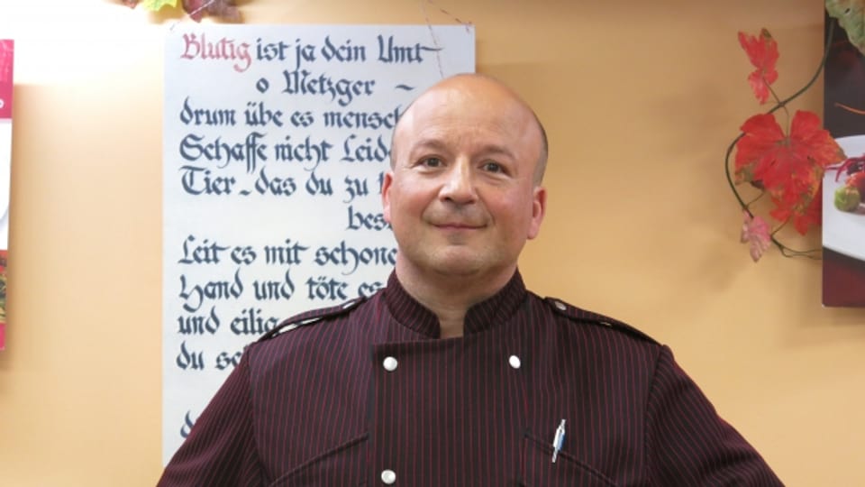 Metzger Rolf Häring möchte die Metzgete in Sissach veranstalten