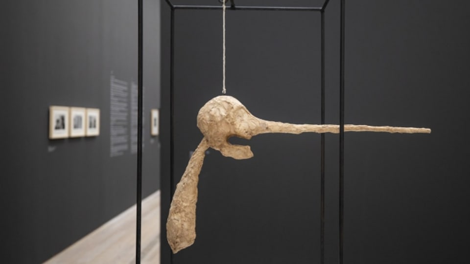 Giacomettis Figur "Die Nase".
